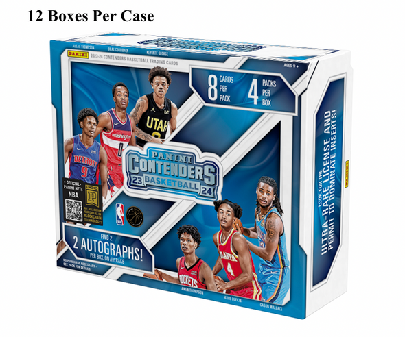 2023/24 Panini Contenders Basketball Hobby Case - PRESALE 06/07/24