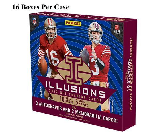 2023 Panini Illusions Football Hobby Case - PRESALE 03/13/24