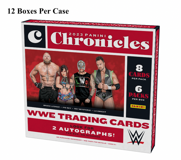 2023 Panini Chronicles WWE Hobby Case - PRESALE 05/24/24