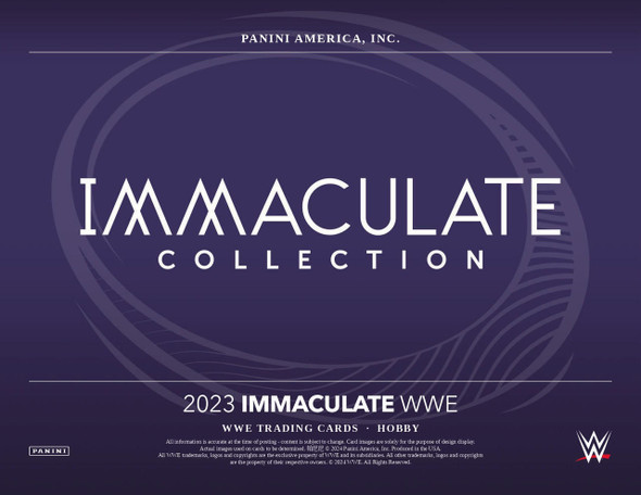 2023 Panini Immaculate WWE Hobby Case - PRESALE 06/07/24