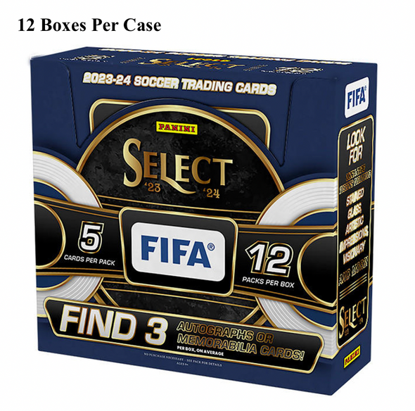 2023/24 Panini Select FIFA Soccer Hobby Case - PRESALE 07/24/24