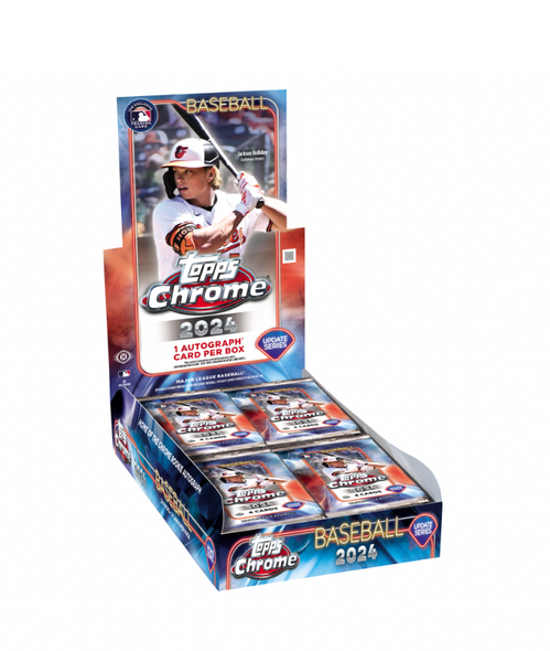 2024 Topps Chrome Update Series Baseball Hobby Box