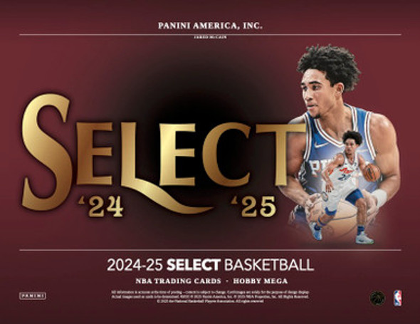 2024/25 Panini Select Basketball Hobby Mega Case
