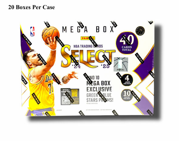 2024/25 Panini Select Basketball Hobby Mega Case