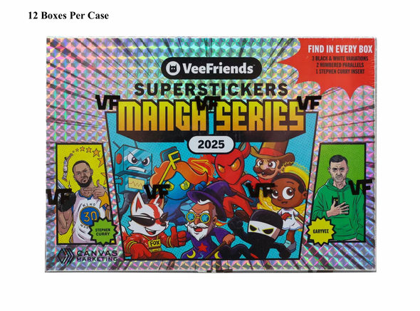 VeeFriends Super Stickers Manga Series Case VeeFriends Super Stickers Manga Series Case