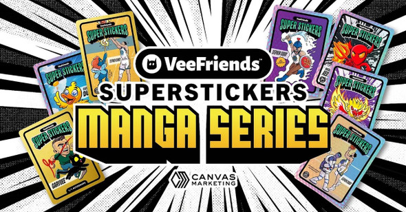 VeeFriends Super Stickers Manga Series Box VeeFriends Super Stickers Manga Series Box