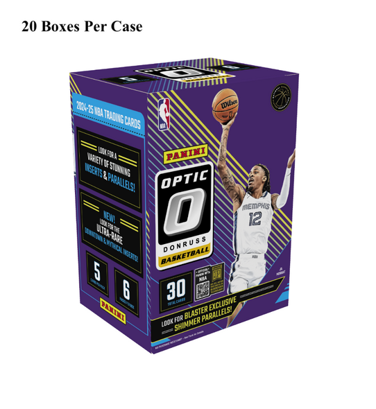 2024/25 Panini Donruss Optic Basketball Hobby Blaster Case