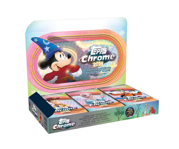 2025 Topps Chrome Disney Hobby Box