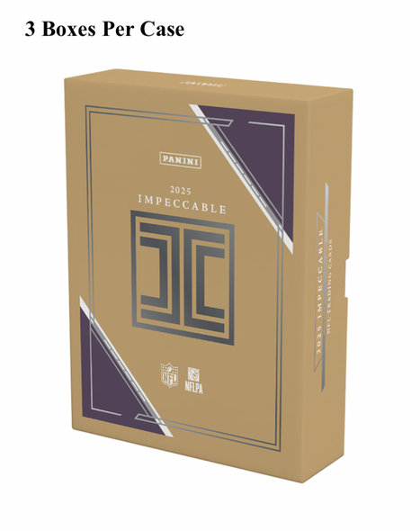 2025 Panini Impeccable Football Hobby Case - PRESALE