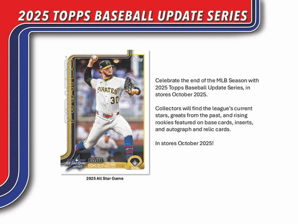 2025 Topps Update Series Baseball Blaster Box - PRESALE
