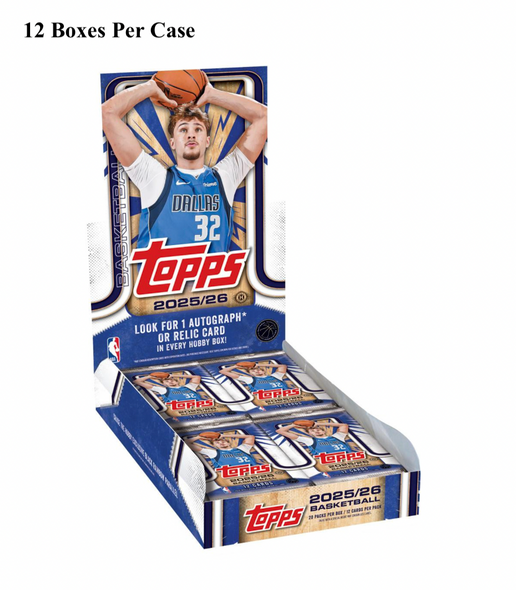 2025/26 Topps Basketball Hobby Case 2025/26 Topps Basketball Hobby Case