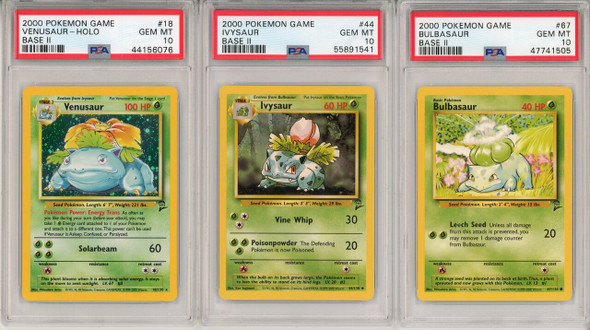 2023 POKEMON JAPANESE CLF-IVYSAUR PSA 10 GEM MINT 94472598 - AA