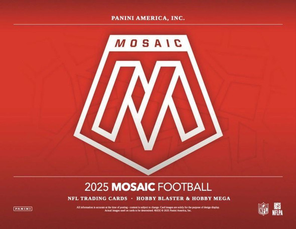2025 Panini Mosaic Football Hobby Mega Box