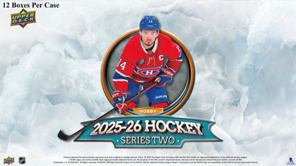 2025/26 Upper Deck Series 2 Hockey Hobby Case - PRESALE