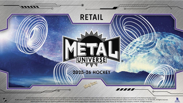 2025/26 Upper Deck Skybox Metal Universe Hockey Blaster Box - PRESALE
