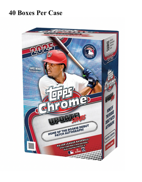 2025 Topps Chrome Update Series Baseball Blaster Case