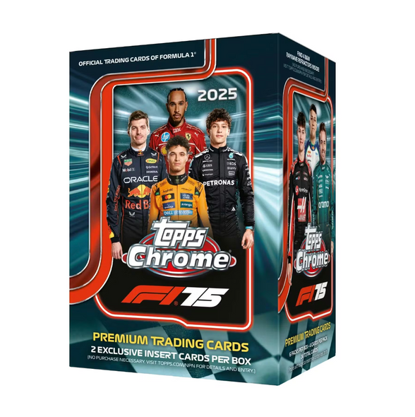 2025 Topps Chrome Formula 1 Racing Blaster Box - PRESALE
