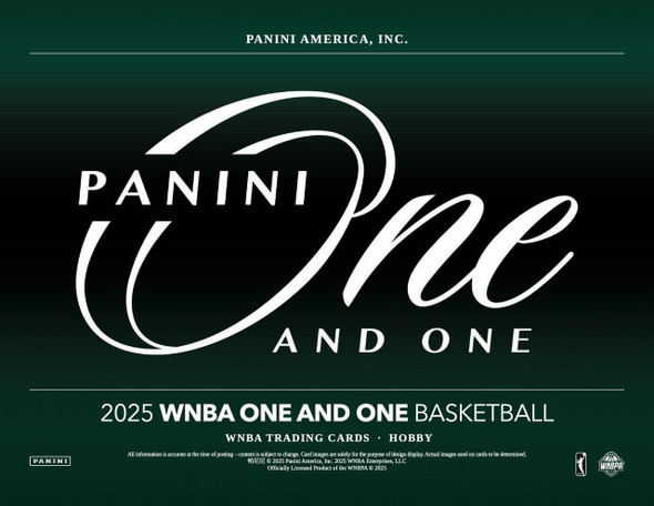 2025 Panini One & One WNBA Basketball Hobby Case - PRESALE