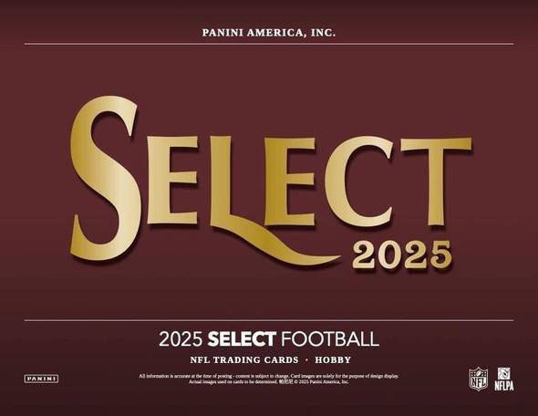 2025 Panini Select Football Hobby Box - PRESALE