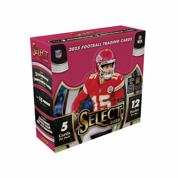 2025 Panini Select Football Hobby Box - PRESALE