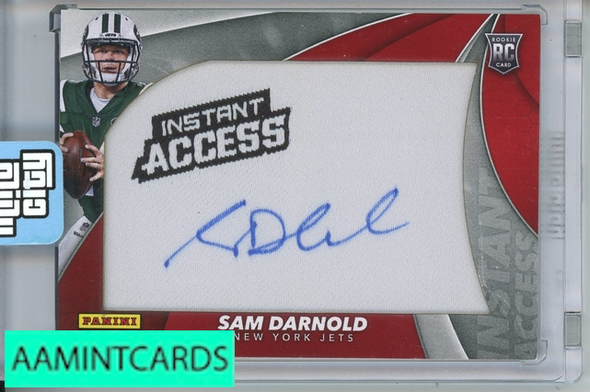 2018 PANINI INSTANT ACCESS SAM DARNOLD AUTO #IAP-SD RC 8 OF 10 999964373897