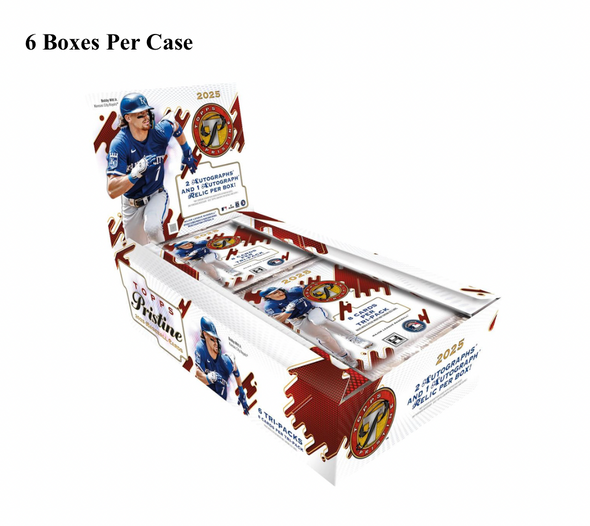 2025 Topps Pristine Baseball Hobby Case - PRESALE