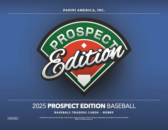 2025 Panini Prospect Edition Baseball Hobby Box - PRESALE