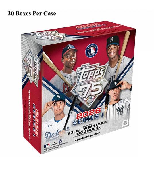 2026 Topps Series 1 Baseball Mega Case - PRESALE
