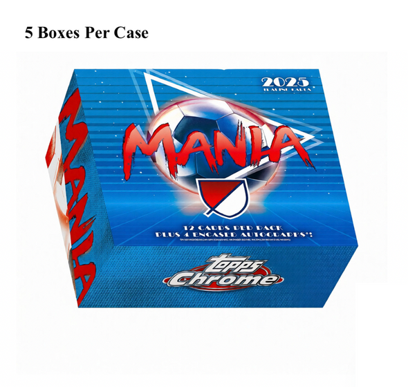 2025 Topps MLS Chrome Soccer Mania Case