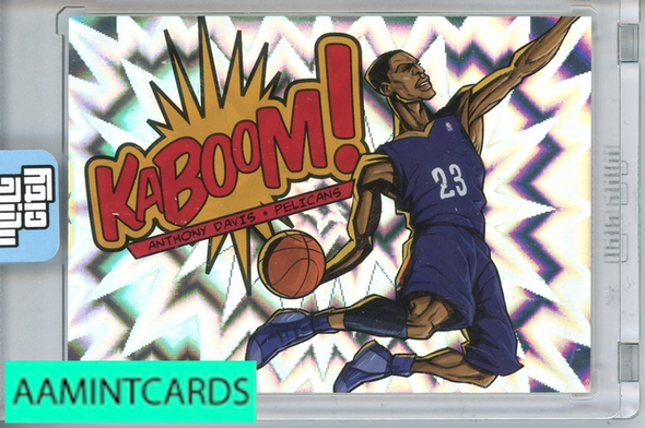2013 PANNINI INNOVATION KABOOM! ANTHONY DAVIS #11 999994193151