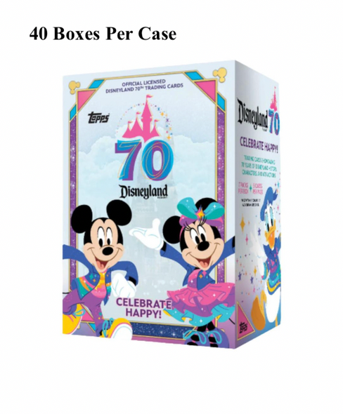 2025 Topps Disneyland 70th Anniversary Blaster Case - PRESALE