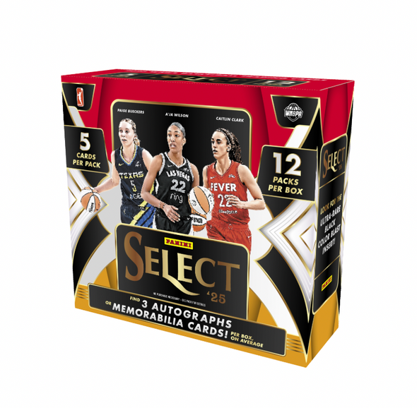 2025 Panini Select WNBA Basketball Hobby Box - PRESALE