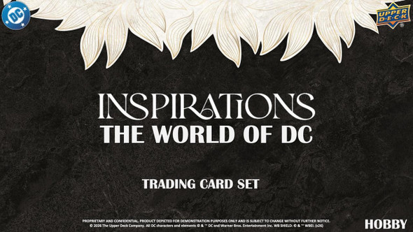 Upper Deck Inspirations The World of DC Hobby Case - PRESALE