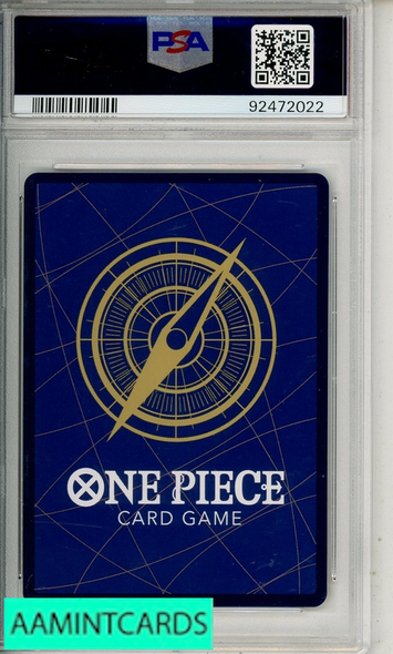 2022 ONE PIECE JP OP02-PARAMOUNT WAR PORTGAS D ACE #013 MANGA ALT ART PSA 10 92472022