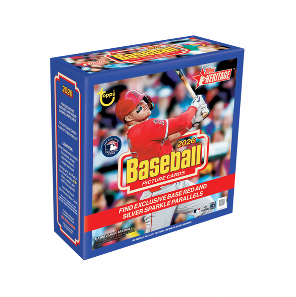 2026 Topps Heritage Baseball Mega Box - PRESALE