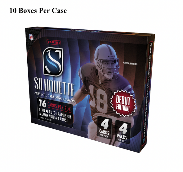 2025 Panini Silhouette Football Hobby Case - PRESALE