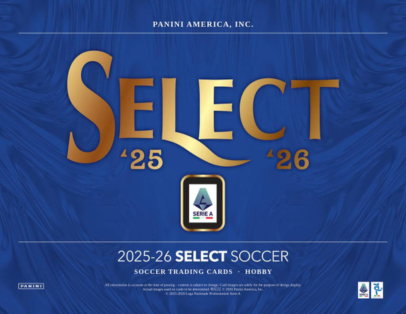 2025/26 Panini Select Serie A Soccer Hobby Case - PRESALE