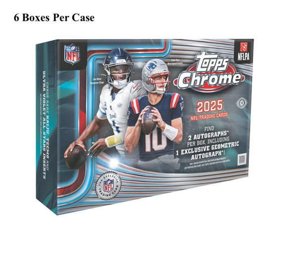 2025 Topps Chrome Football Delight Case - PRESALE