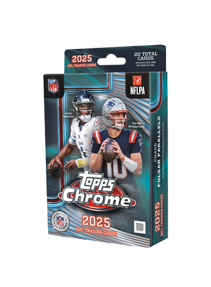 2025 Topps Chrome Football Hanger Box