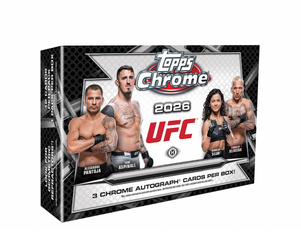 2026 Topps UFC Chrome Delight Box - PRESALE
