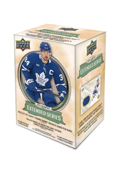 2025/26 Upper Deck Extended Series Hockey Blaster Box