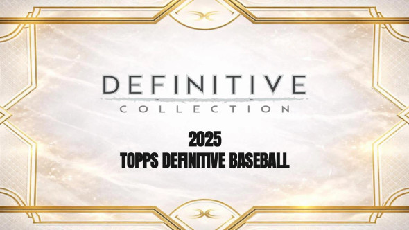 2025 Topps Definitive Baseball Hobby Case