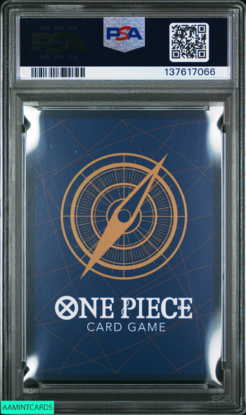 2025 ONE PIECE ST22-ACE NEWGATE LITTLEOARS JR #013 BLACK WHITE ALT ART PSA 10 137617066