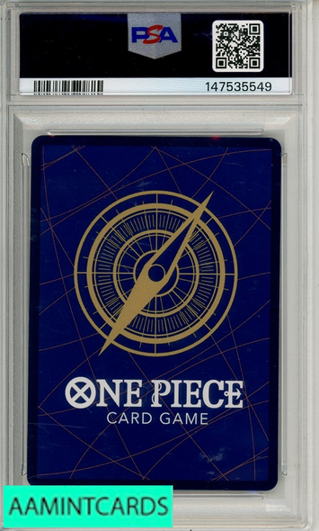 2025 ONE PIECE OP13-CARRYING ON HIS WILL MONKEY D LUFFY #118 ALTERNATE ART PSA 9 147535549