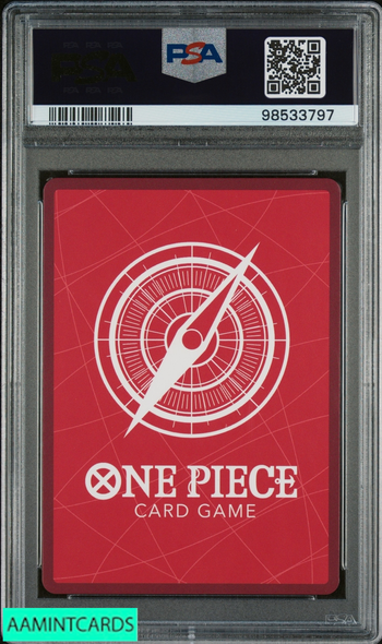2023 ONE PIECE OP04-KINGDOMS OF INTRIGUE CROCODILE #058 ALTERNATE ART PSA 10 98533797