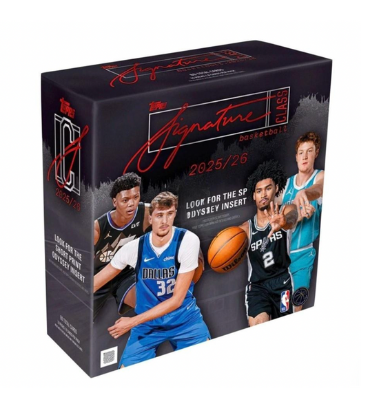 2025/26 Topps Signature Class Basketball Mega Box - PRESALE