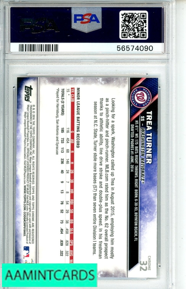 2020 TOPPS CHROME YORDAN ALVAREZ #200 PSA 10 GEM MT RC 54470726