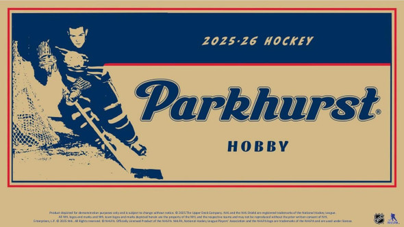 2025/26 Upper Deck Parkhurst Hockey Hobby Box - PRESALE