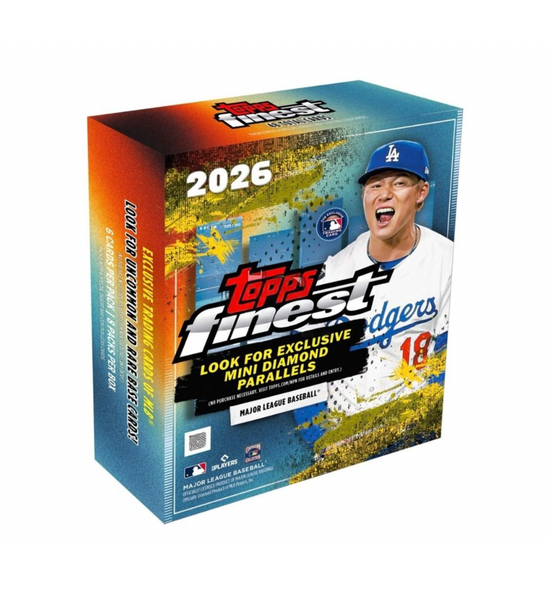 2026 Topps Finest Baseball Mega Box - PRESALE