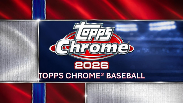 2026 Topps Chrome Baseball Blaster Box - PRESALE